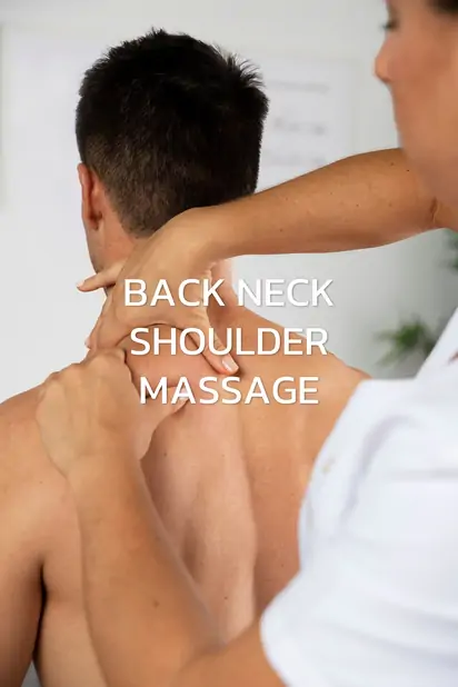 back neck shoulder massage