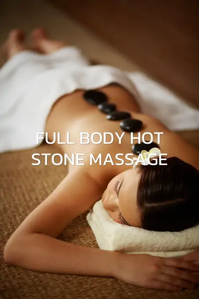 full body hot stone massage